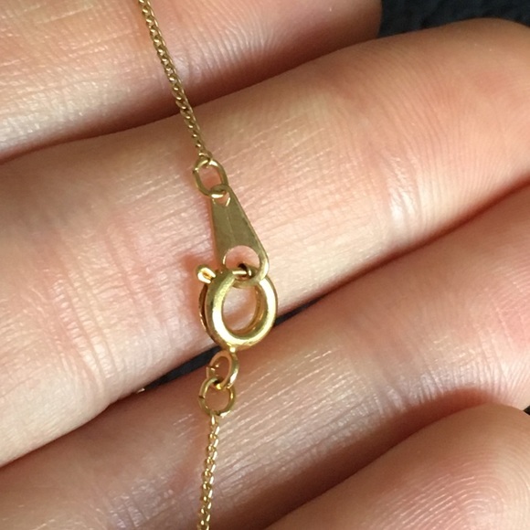 Two Delicate and Dainty Vintage Gold Tone Necklaces - Picture 10 of 16